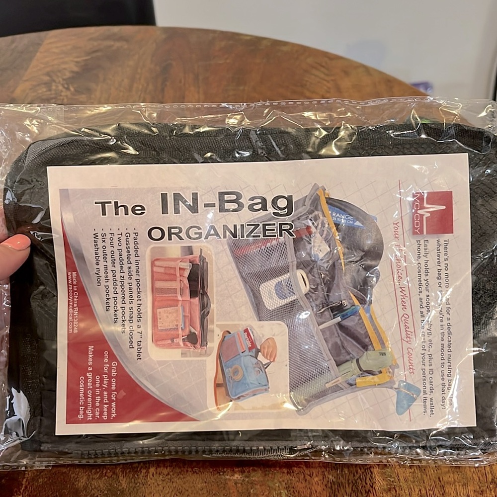 NIB Nurse In Bag Organizer
